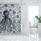 Ocean-Themed Art Shower Curtain