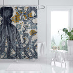 Ocean-Themed Art Shower Curtain