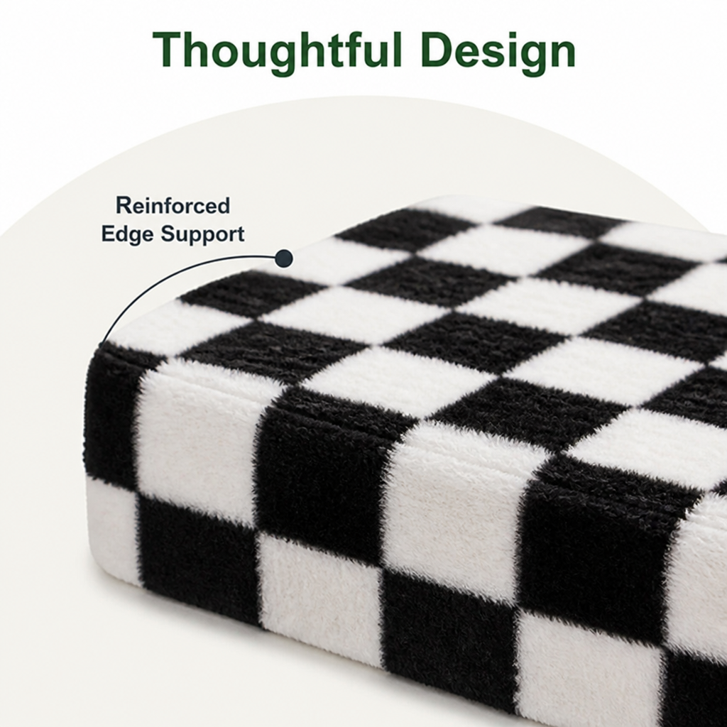 Orthopaedic Memory Foam & Non-Slip Dog Bed (Removable Cover)