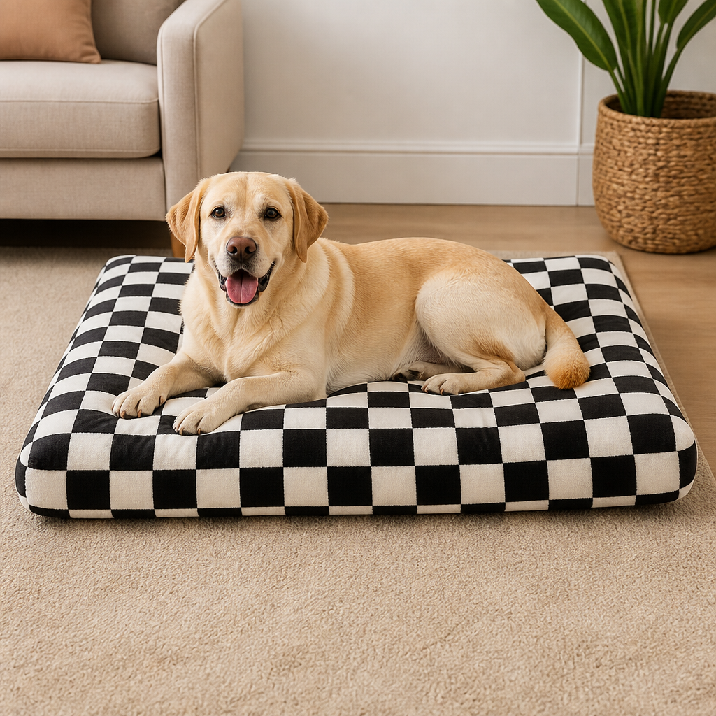 Orthopaedic Memory Foam & Non-Slip Dog Bed (Removable Cover)