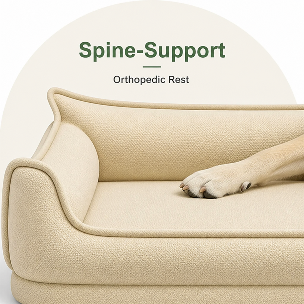 Orthopaedic Water-Resistant Dog Bed (Detachable Cover)
