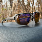 Photochromic Polarised Sports Sunglasses With Night-Enhancing Lenses And Tactical Wrap