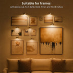Picture Light | Magnetic & Cordless Dimmable LED | Remote With Timer