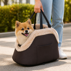 Plush & Anti-Slip Travel Carrier