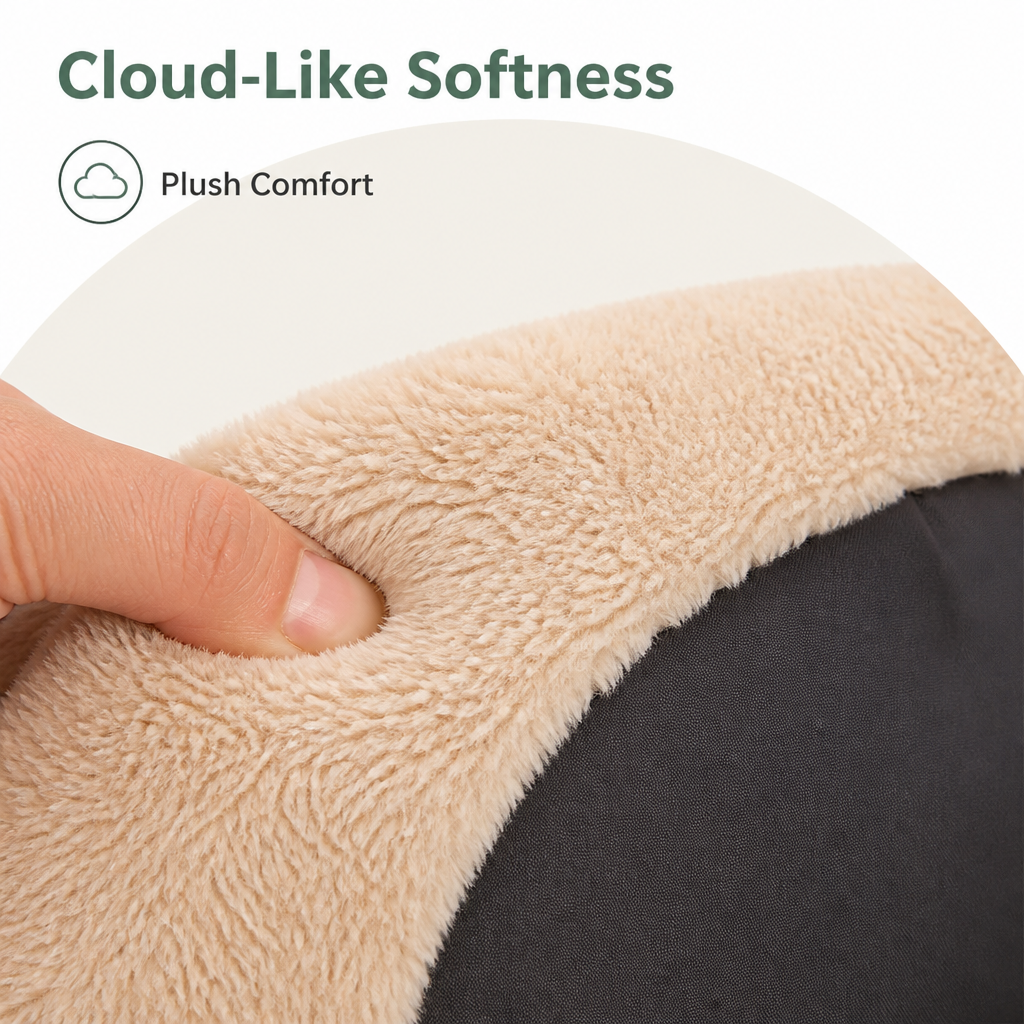 Plush & Anti-Slip Travel Carrier