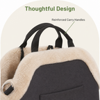 Plush & Anti-Slip Travel Carrier