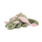 Plush Dragon | Ultra-Soft for Hugging & Embroidered Details