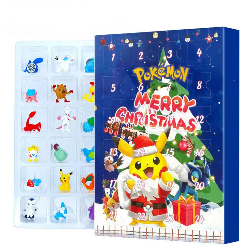 Pokémon Advent Calendar 2026 — 24 Surprise 3D Figures