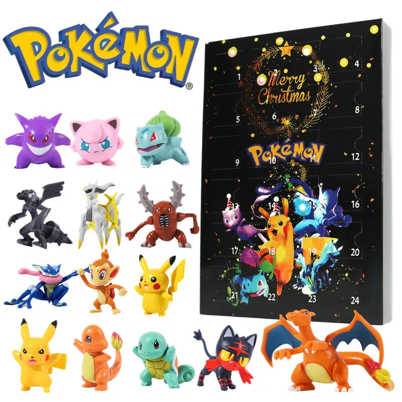Pokémon Advent Calendar 2026 — 24 Surprise 3D Figures