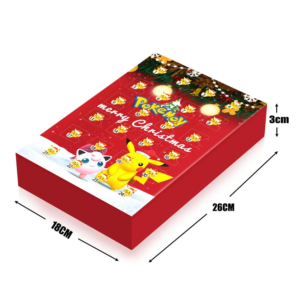 Pokémon Advent Calendar 2026 — 24 Surprise 3D Figures