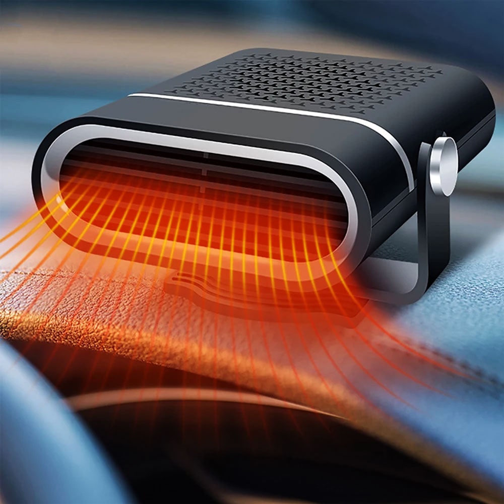 Portable Car Heater and Auto with 12V Plug-In Fan and Quick Heat Defrost 12 Volt DC