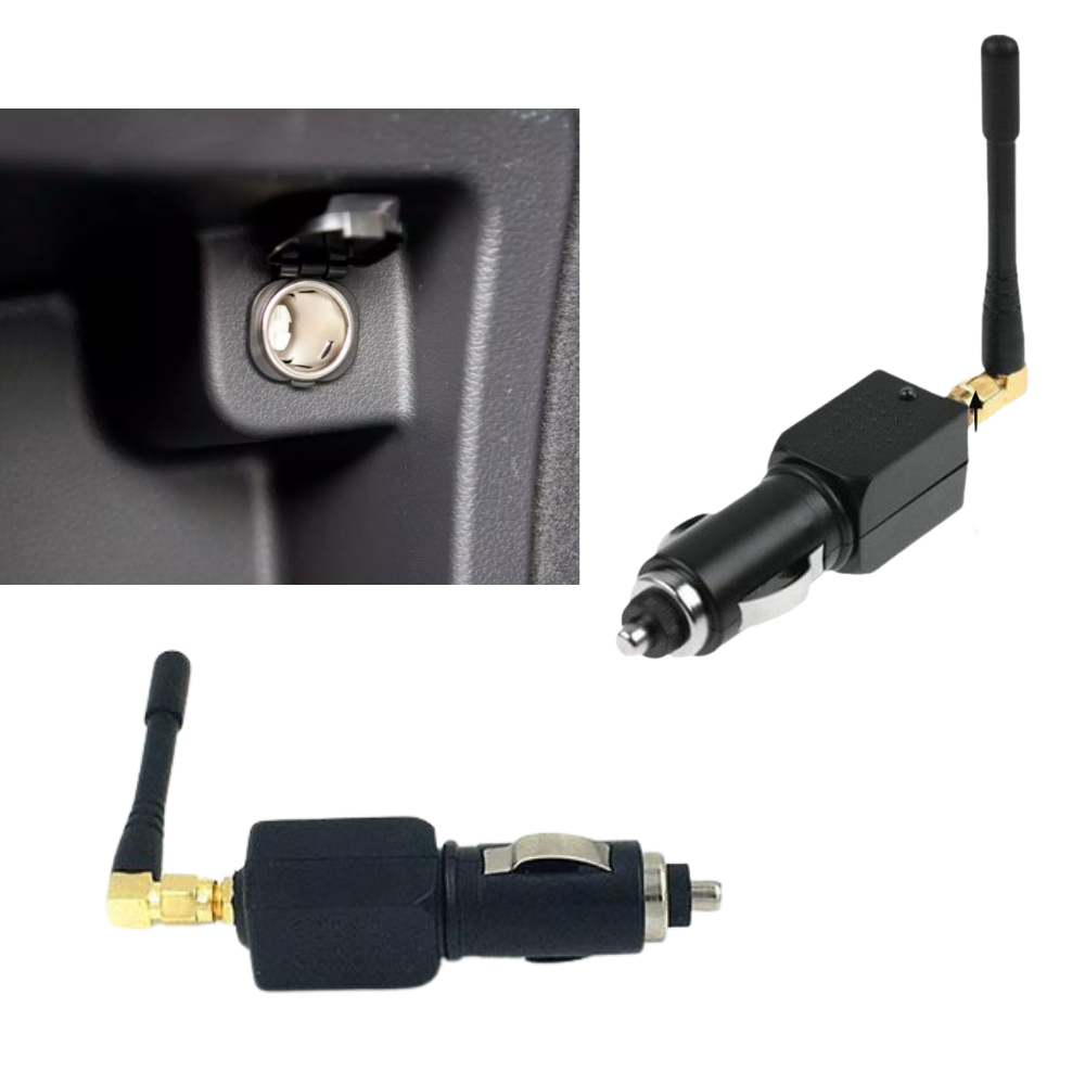 Portable GPS Signal Blocker for Car 12V Lighter-Powered Privacy Device