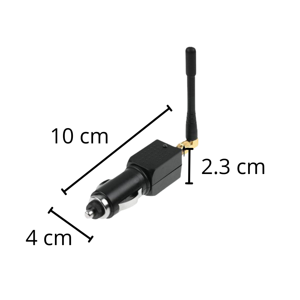 Portable GPS Signal Blocker for Car 12V Lighter-Powered Privacy Device