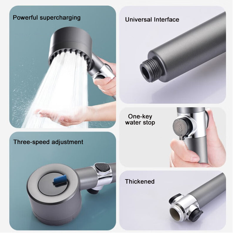 PowerFlow High Pressure Showerhead | Powerful Showerhead for Maximum Water Pressure