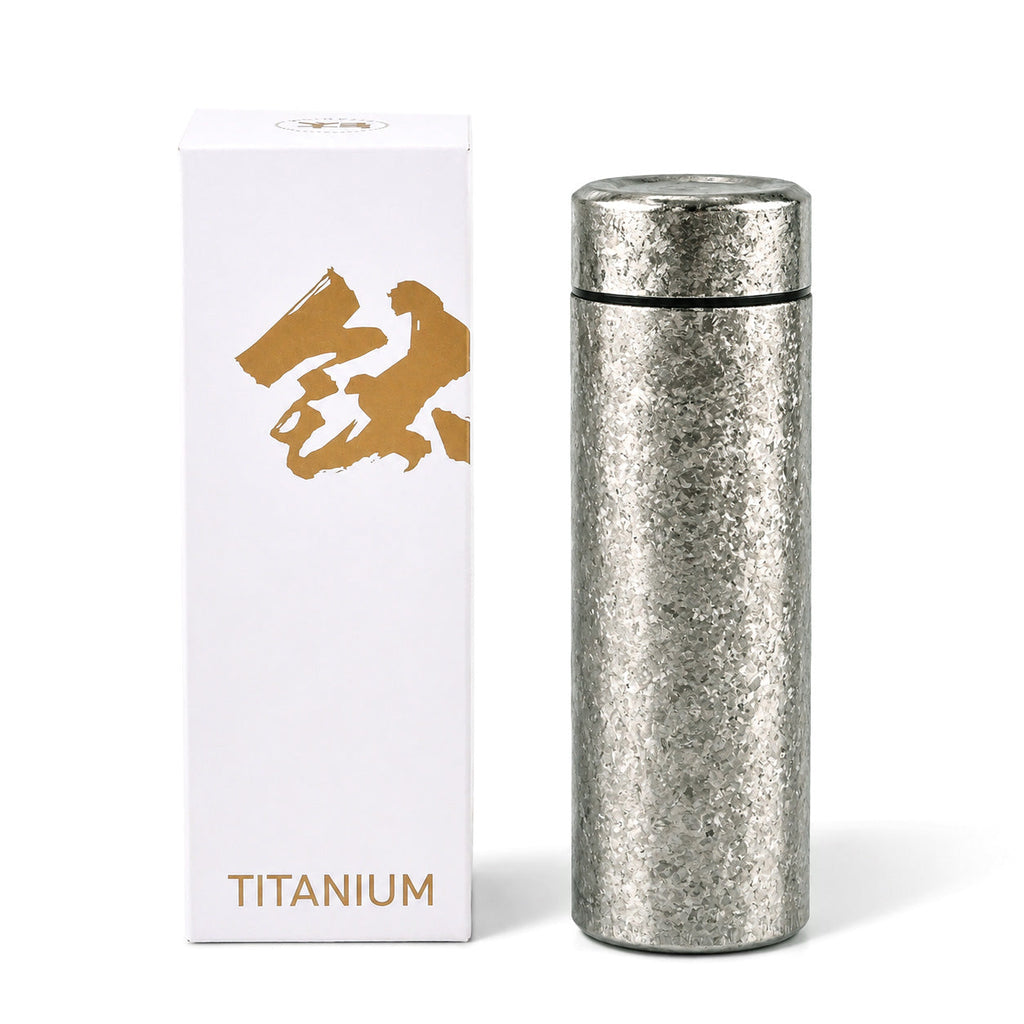 Premium 300 ml Lightweight Titanium Water Bottle – Rust-Resistant & Travel-Friendly