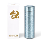 Premium 300 ml Lightweight Titanium Water Bottle – Rust-Resistant & Travel-Friendly