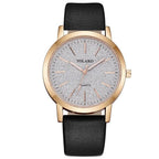 Premium Quality Fashion Women's Simple Watches Geneva Faux Leather Analogue Quartz