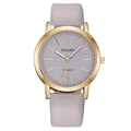 Premium Quality Fashion Women's Simple Watches Geneva Faux Leather Analogue Quartz