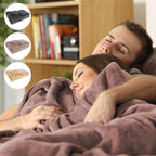 Queen Size Fleece USB Heated Throw, Cordless Portable Energy Saving Blanket