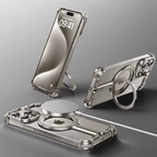Quellio EvoBorder Borderless MagSafe Case, Aluminium Alloy, Fits iPhone 13-16
