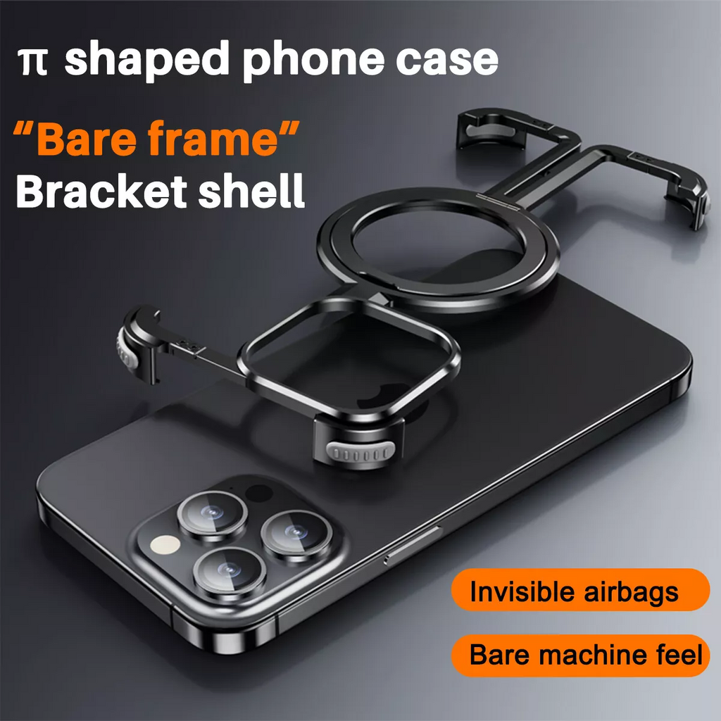Quellio EvoBorder Borderless MagSafe Case, Aluminium Alloy, Fits iPhone 13-16