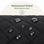 Quilted Waterproof & Anti-Slip Recliner Cover (Side Pockets)