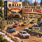 Rally Advent Calendar 2026 – 24 Days Filled with Collectible Rally Cars