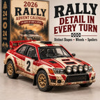 Rally Advent Calendar 2026 – 24 Days Filled with Collectible Rally Cars