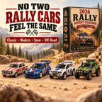 Rally Advent Calendar 2026 – 24 Days Filled with Collectible Rally Cars