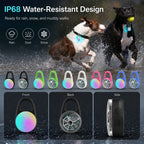 Rechargeable Clip-On LED Dog Safety Light for Night Walks – Keeps Pets Visible During Evening Walks, Jogging & Outdoor A