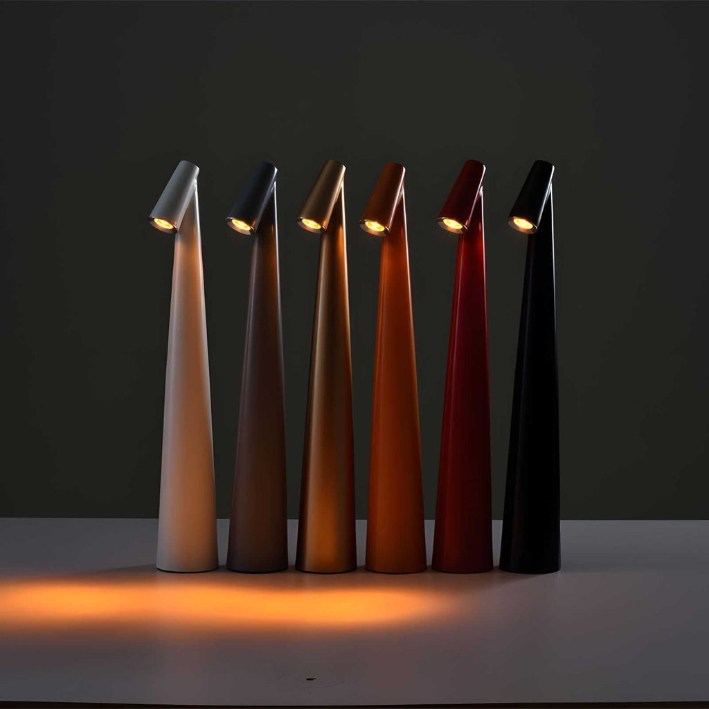 Rechargeable Cordless LED Table Lamp with Touch Dimmer