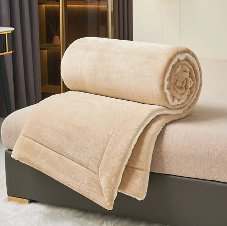 Reversible Warm Throw Blanket