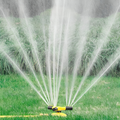 Rotating 360-Degree Lawn Sprinkler – Adjustable Garden Watering Sprayer for Even Lawn & Yard Coverage