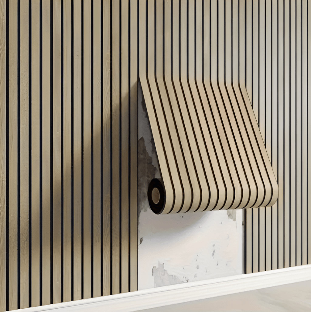 Self-Adhesive Wood-Look Panels for Wall Design