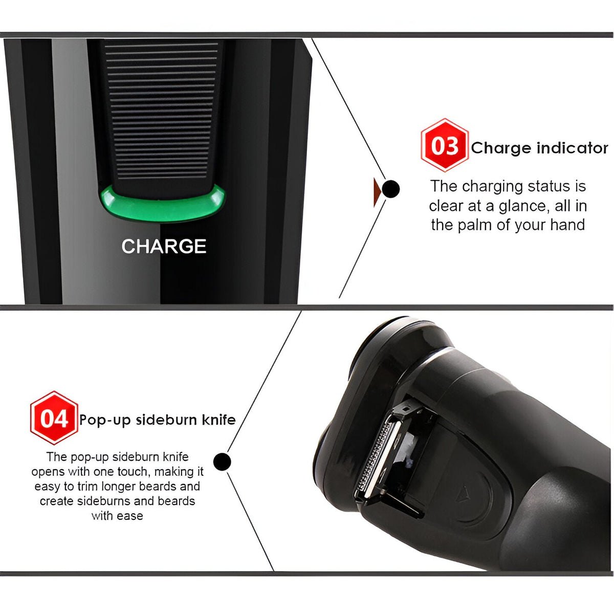 Shaver Razor Camera Mini 1080P HD WiFi and Motion Detection