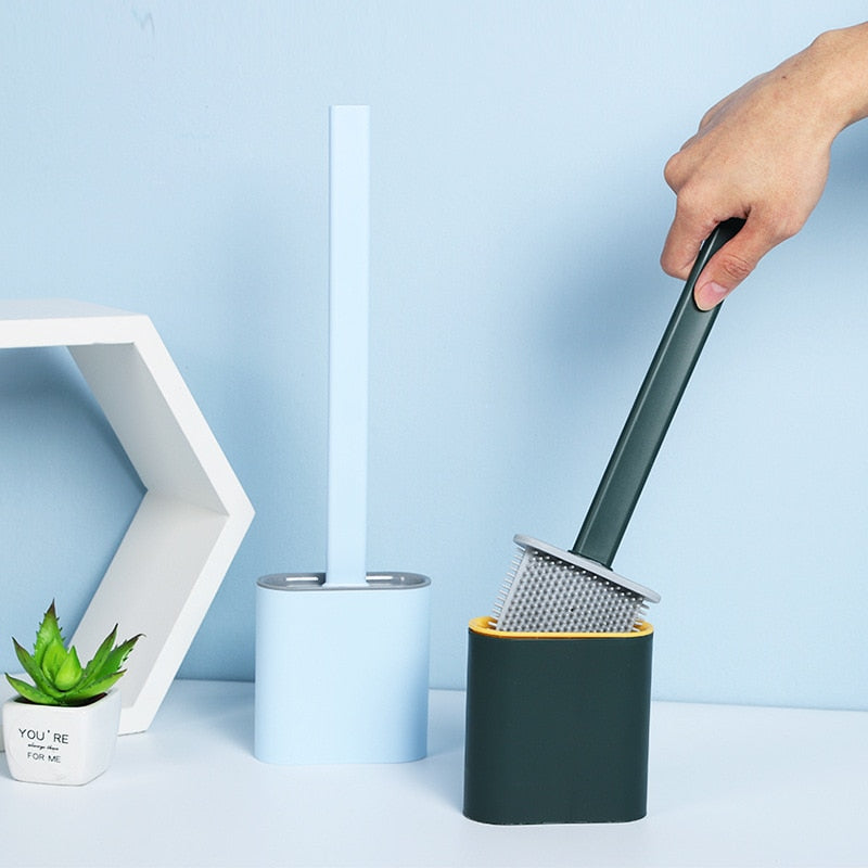 Silicone Toilet Brush | Superior Clean, Effortless Style