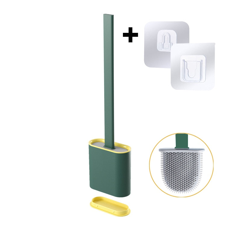 Silicone Toilet Brush | Superior Clean, Effortless Style