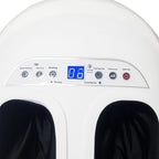 Smart Foot Massager with Remote Control, Kneading, Rolling & Optional Heat – 24W