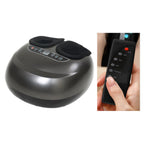 Smart Foot Massager with Remote Control, Kneading, Rolling & Optional Heat – 24W