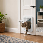 Smart RFID 4-Way Locking Cat Door (Fits Pets Under 11.3 kg)