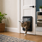 Smart RFID 4-Way Locking Cat Door (Fits Pets Under 11.3 kg)