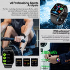 Smartwatch for Seniors Blood Pressure Sugar Health Management
