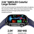 Smartwatch for Seniors Blood Pressure Sugar Health Management