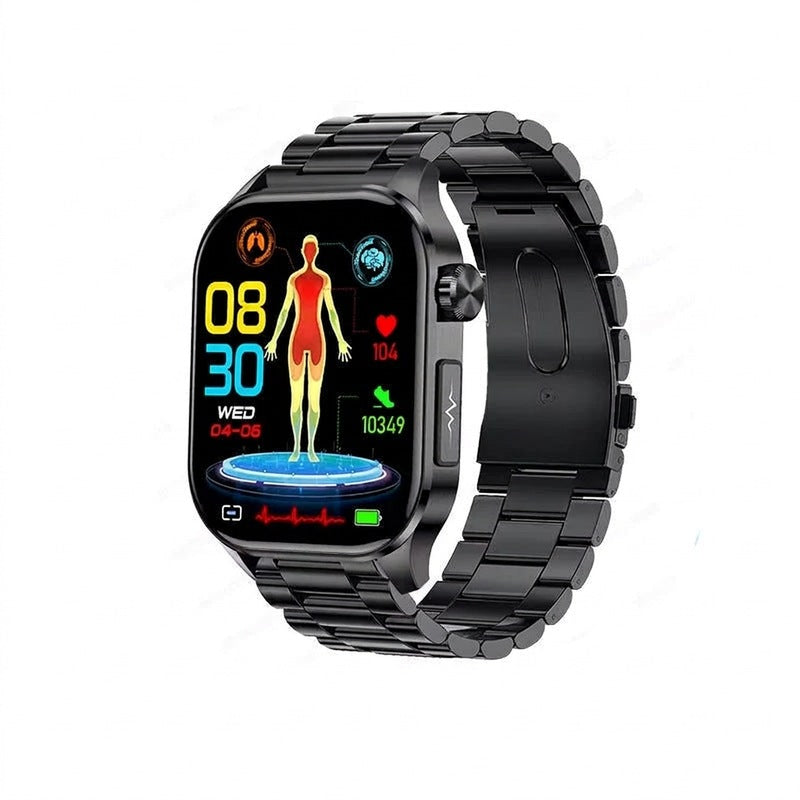 Smartwatch for Seniors Blood Pressure Sugar Health Management