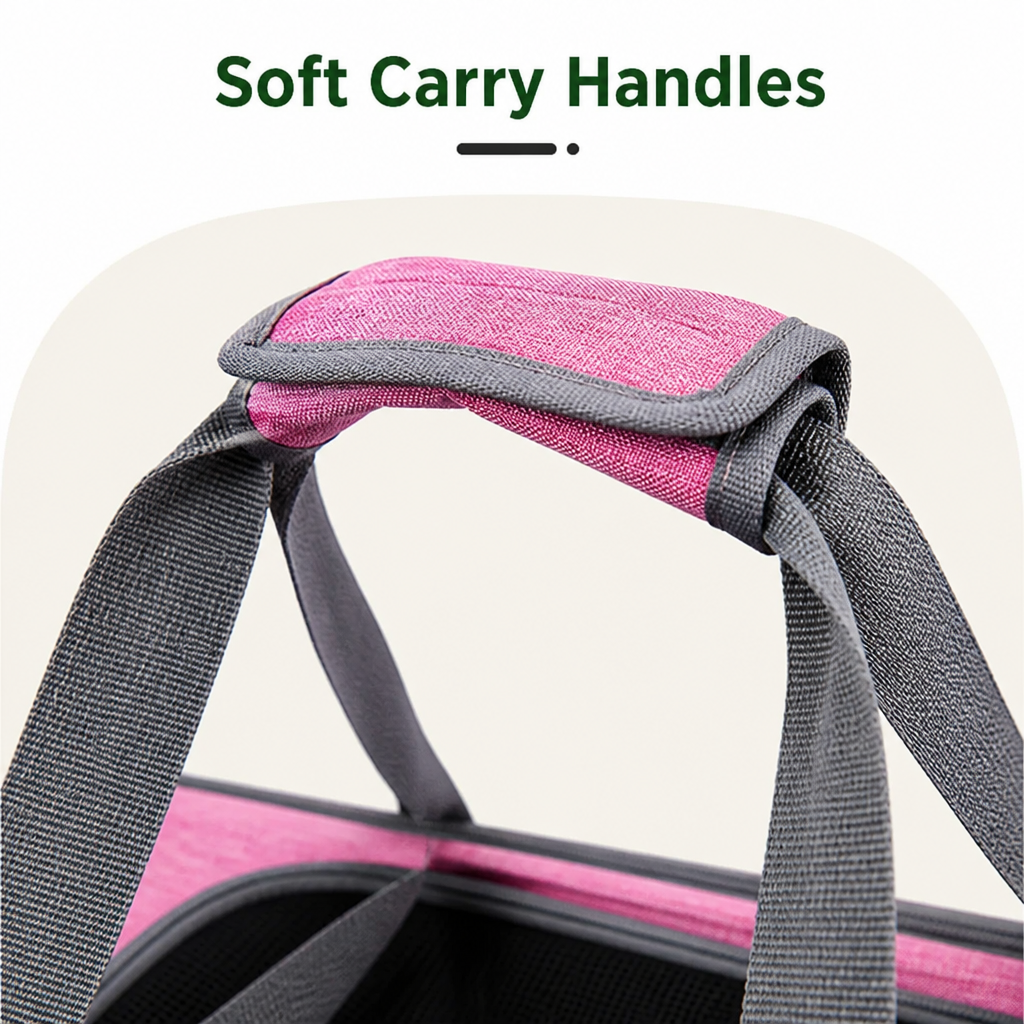 Soft-sided spacious travel carrier