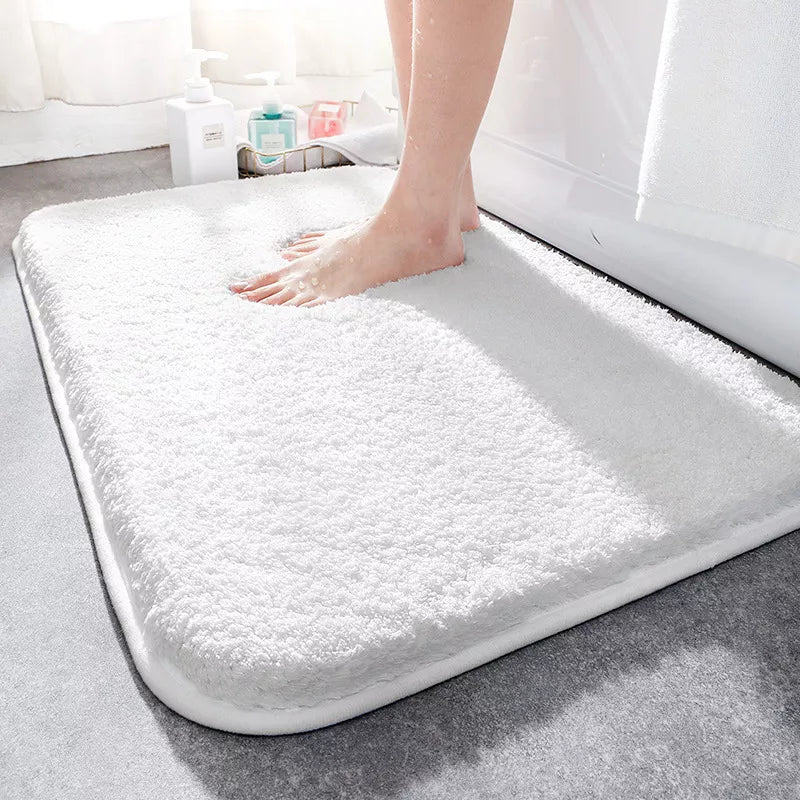 SoftStep Luxury Bath Mat – Extra Thick Microfibre Mat with Non-Slip, High Absorption