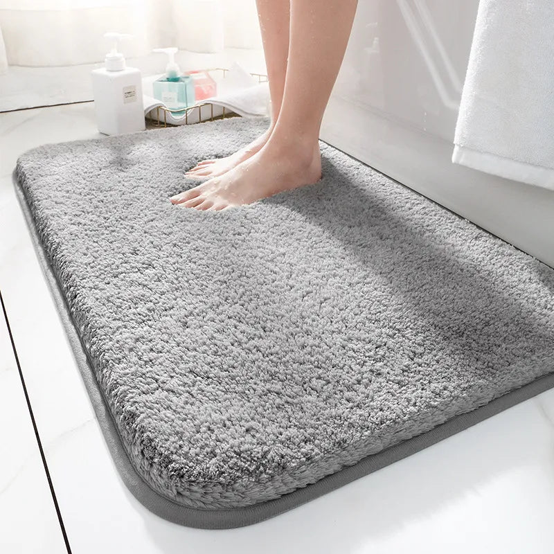 SoftStep Luxury Bath Mat – Extra Thick Microfibre Mat with Non-Slip, High Absorption