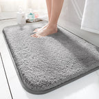 SoftStep Luxury Bath Mat – Extra Thick Microfibre Mat with Non-Slip, High Absorption