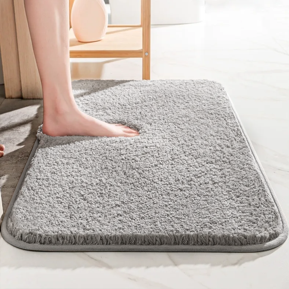 SoftStep Luxury Bath Mat – Extra Thick Microfibre Mat with Non-Slip, High Absorption