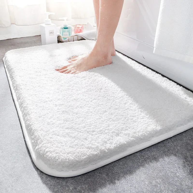 SoftStep Luxury Bath Mat – Extra Thick Microfibre Mat with Non-Slip, High Absorption